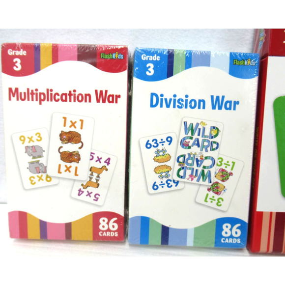 5th Grade Math Flashcards Set - Picture 2 of 7